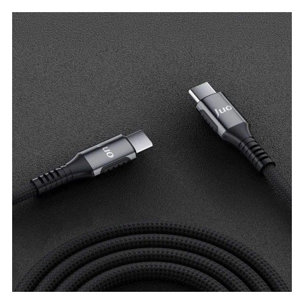 Juo Jcbk101 100 W 1 M Type-C To Type-C Hızlı Şarj Kablosu - Görsel 4