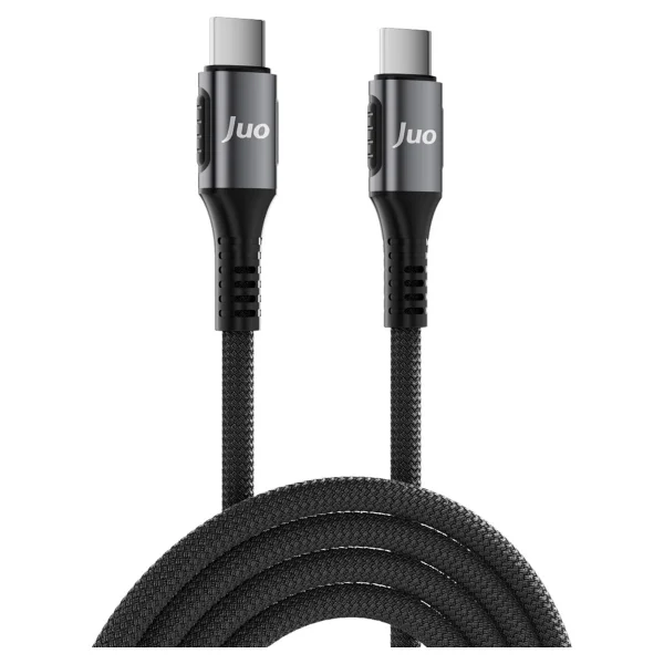 Juo Jcbk101 100 W 1 M Type-C To Type-C Hızlı Şarj Kablosu - Görsel 5