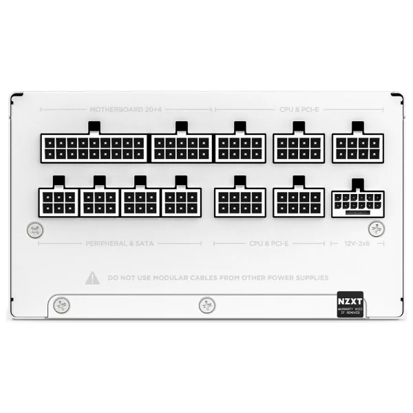 Nzxt C850 White Gold Pa-8g2bw-Eu Gen5 850 W Power Supply - Görsel 4