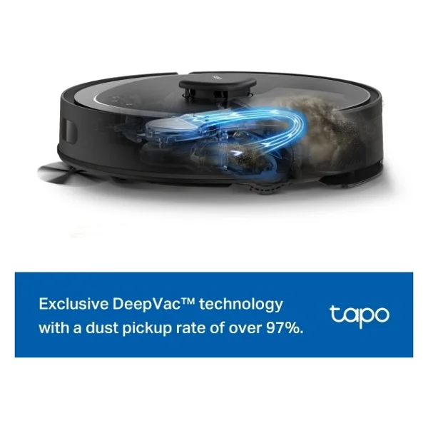 Tp-Link Tapo Rv30 Max Plus Çöp İstasyonlu Robot Süpürge - Görsel 5