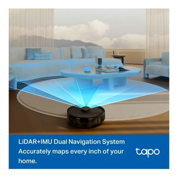 Tp-Link Tapo Rv30 Max Plus Çöp İstasyonlu Robot Süpürge - Görsel 9