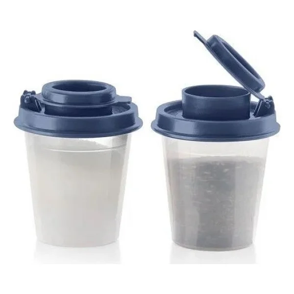 Tupperware 2'li Mini Tuz&Baharatlık Şık Tasarımlı Plastik Malzeme İle Mutfak Dekoruna Uygun - Görsel 4