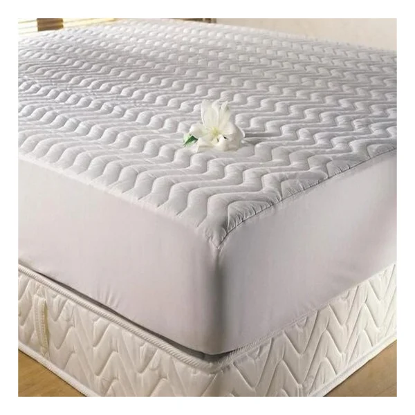 Taç Kapitone Fitted Beyaz Çift Kişilik Yatak Alezi 160 x 200 cm %100 Pamuk Kalite - Görsel 6