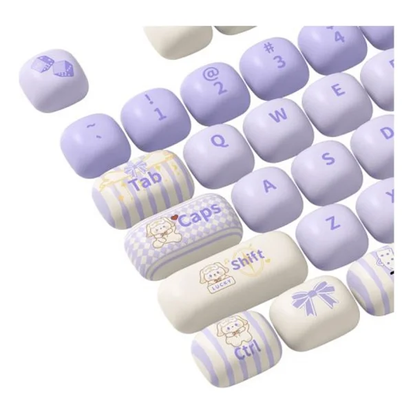 AKKO Magic Lop Bunny PBT 138 Adet Keycap Set - Görsel 5