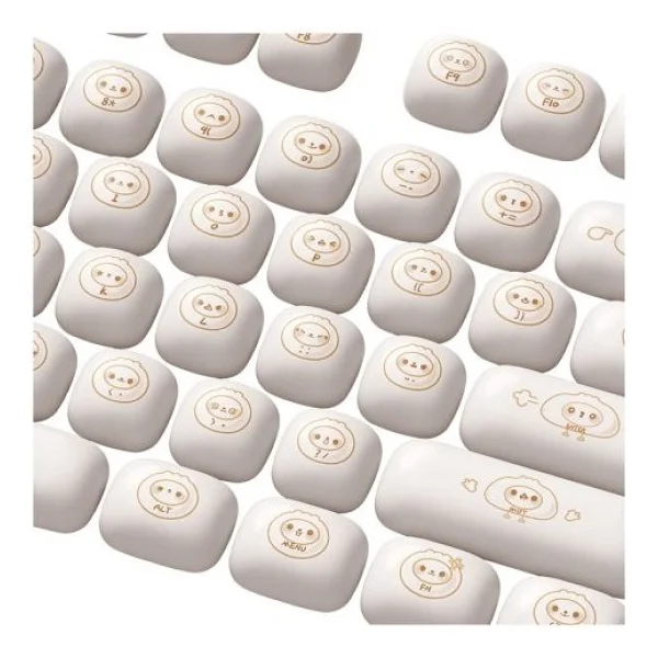 AKKO Steamed Buns PBT 138 Adet Keycap Set - Görsel 3