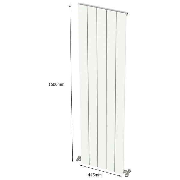 Aeon Hestia Alüminyum Dikey Radyatör 1500 X 445 - Beyaz - Görsel 4