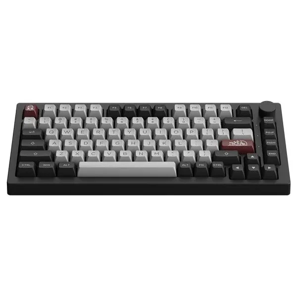 Akko 5075b Plus Dracula Castle RGB %75 Tkl V3 Cream Yellow Pro Switch Kablolu/Kablosuz Mekanik Oyuncu Klavyesi - Görsel 3