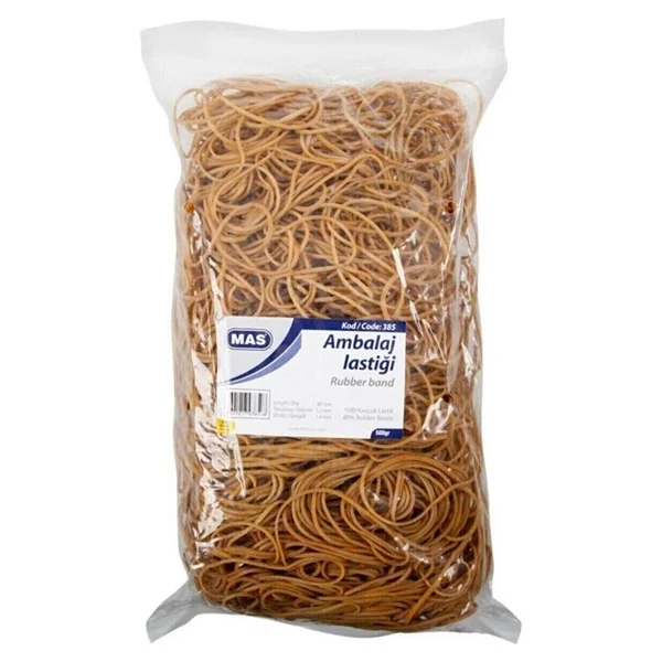 Mas 385 %80 Kauçuk 500 Gr Ambalaj Lastiği - Görsel 5