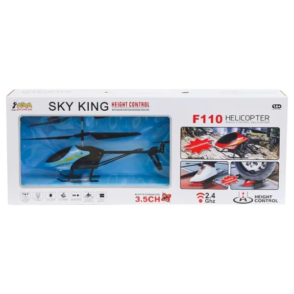 Asya Oyuncak 2257-F110 3.5ch Kumandalı Helikopter - Görsel 3