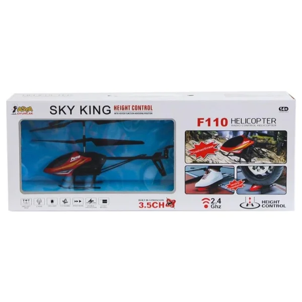 Asya Oyuncak 2257-F110 3.5ch Kumandalı Helikopter - Görsel 2