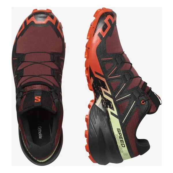 Salomon Speedcross 6 L47581500 Kırmızı Erkek Koşu Ayakkabısı - Görsel 2