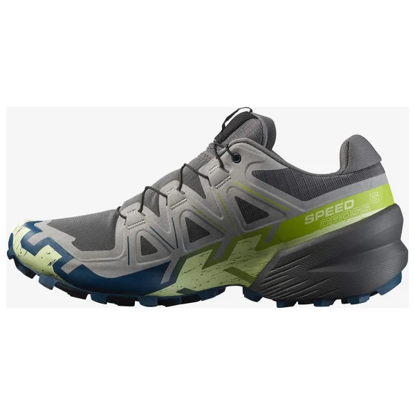 Salomon Speedcross 6 L47810900 Gri-Sarı Erkek Koşu Ayakkabısı - Görsel 3