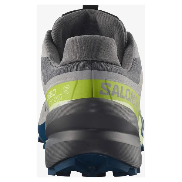 Salomon Speedcross 6 L47810900 Gri-Sarı Erkek Koşu Ayakkabısı - Görsel 5