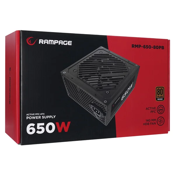 Rampage Rmp-650-80pb 650w Power Supply - Görsel 5