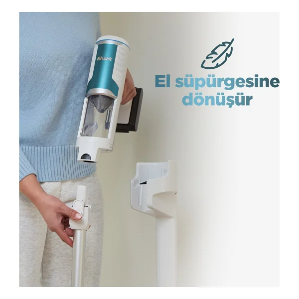 Shark Clean Empty Şarjlı Dikey Süpürge - Görsel 5