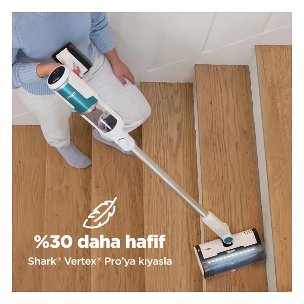 Shark Clean Empty Şarjlı Dikey Süpürge - Görsel 4