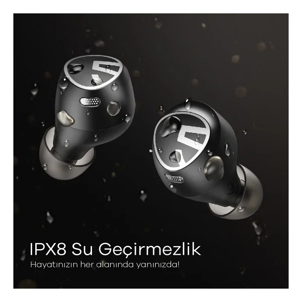 Soundpeats Free2 Classic TWS Kulak İçi Bluetooth Kulaklık - Görsel 6