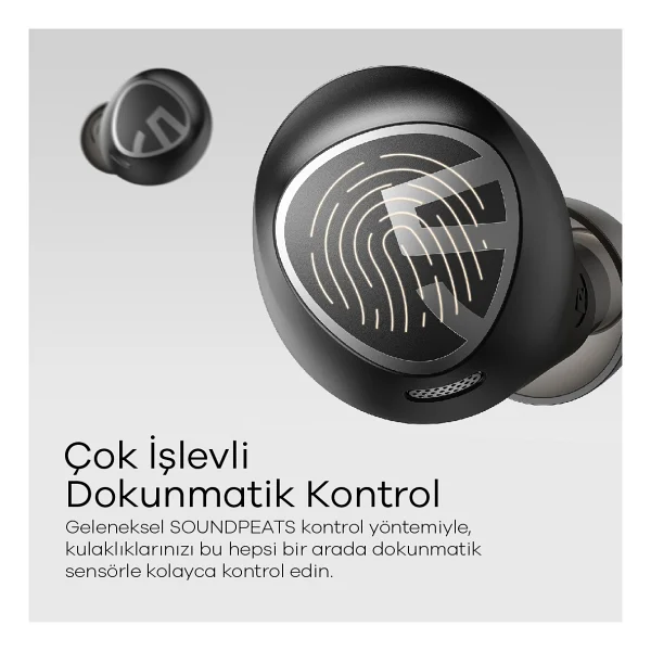 Soundpeats Free2 Classic TWS Kulak İçi Bluetooth Kulaklık - Görsel 5