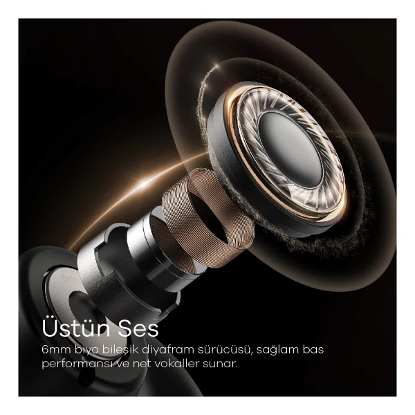 Soundpeats Free2 Classic TWS Kulak İçi Bluetooth Kulaklık - Görsel 4