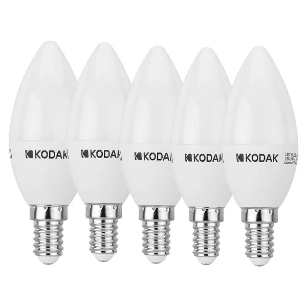 Kodak 3W 240 Lümen LED Sarı Işık Ampul 5 Adet - Beyaz - Görsel 10