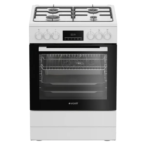 Arçelik F 8440-1 Eb Beyaz Ocaklı Fırın - Görsel 3
