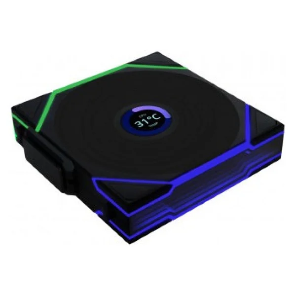 Lian Li Unı Fan Tl Wireless Lcd 120 Reverse G99.12rtllcd1w1b.00 Siyah 12 Cm Kasa Fanı - Görsel 2