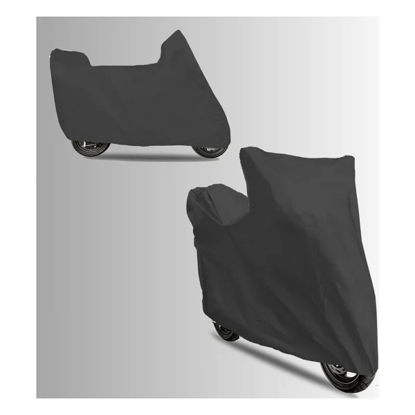 Kuba Space 50 Pro Için Arka Çanta Ve Kilit Uyumlu Siyah Motosiklet Branda, Güvenli - Siyah, Arka Çanta Ve Kilit Uyumlu - Görsel 3
