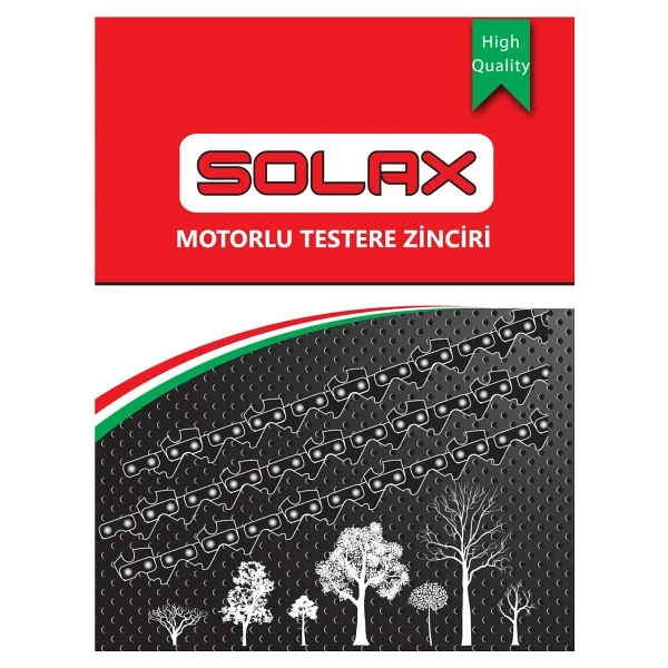 Solax 5900 Motorlu Testere Zinciri 325 36 Diş Köşeli 1.5Mm - Görsel 4