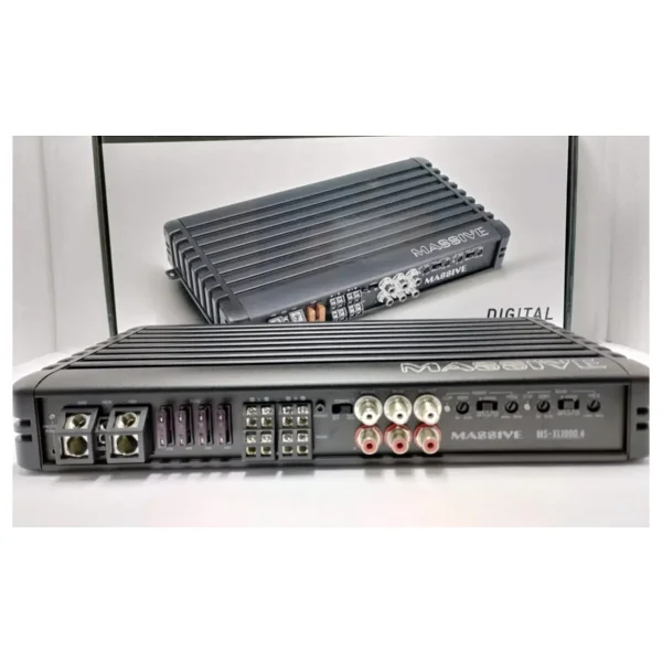 Massive Ms-Xl1000.4 1000 W 4 Kanal Dijital Oto Amplifikatör - Görsel 2