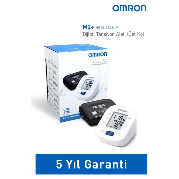 Omron M2+ Digital Koldan Ölçer Tansiyon Aleti - Görsel 4