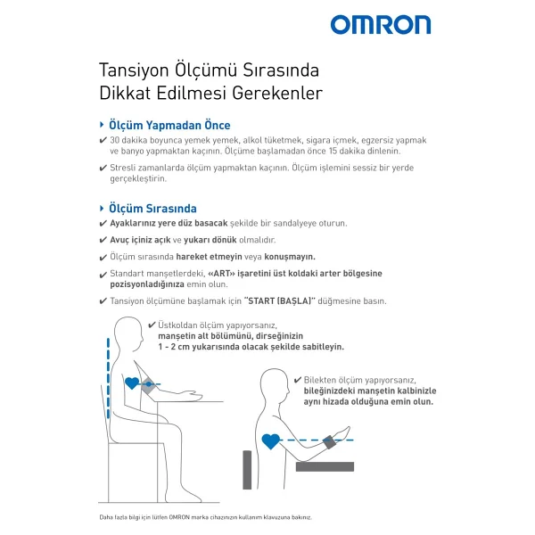 Omron M2+ Digital Koldan Ölçer Tansiyon Aleti - Görsel 4