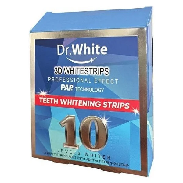 Dr. White 10'lu Beyazlatıcı Strips - Görsel 2