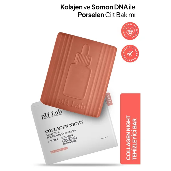 Ph Lab Collagen Night Somon Dna 50 Gr Sabun - Görsel 6