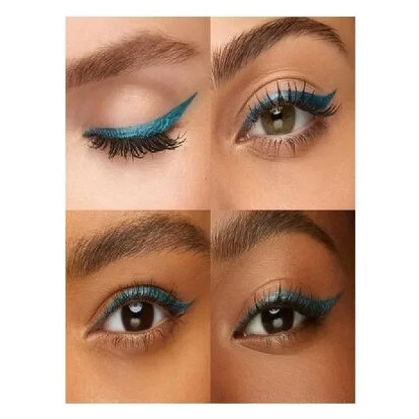 Kıko Milano New Super Colour Waterproof 04 Green Teal Likit Eyeliner - Görsel 2
