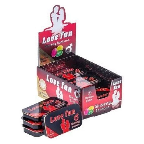 Lovefun Love Fun Bonbon Şeker 6 Teneke Kutu 12 Adet - Görsel 4