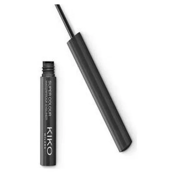 Kıko Milano New Super Colour Waterproof 10 Pearly Charcoal Likit Eyeliner - Görsel 3