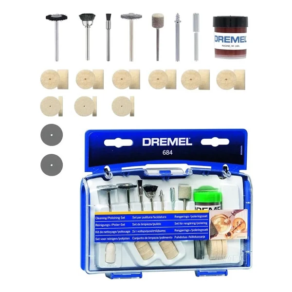 Dremel 684 Temizleme Ve Parlatma Aksesuar Seti - Görsel 2