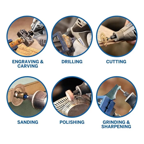 Dremel F0134250jf 4250-3/45 Çok Amaçlı El Motoru - Görsel 7