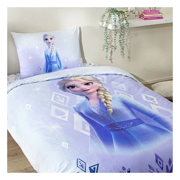 Taç Disney Frozen Diamond Pamuk Tek Kişilik Nevresim Takımı - Görsel 4