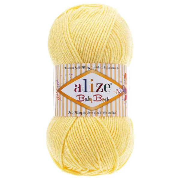 Alize Baby Best El Örgü İpi 256 Bej - Görsel 5