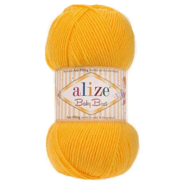 Alize Baby Best El Örgü İpi 256 Bej - Görsel 6