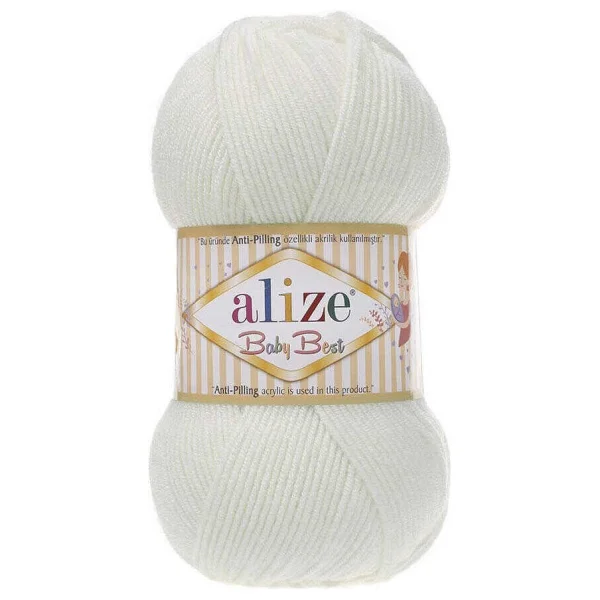 Alize Baby Best El Örgü İpi 256 Bej - Görsel 2