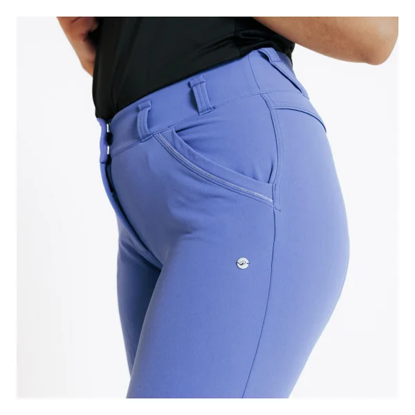 Decathlon Fouganza Kadın Binici Pantolonu - Lacivert - 900 - S - Lacivert - Mor - Görsel 3
