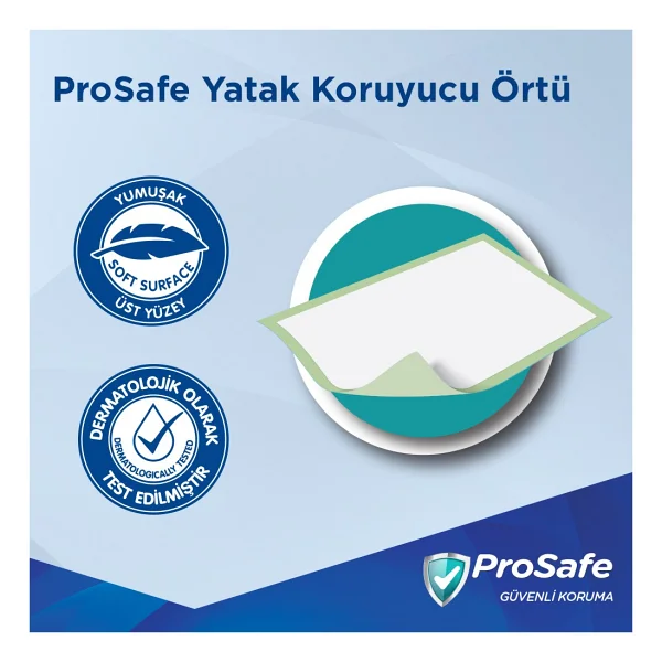 Prosafe 60x90 Cm 30'lu Yatak Koruyucu Örtü - Görsel 5