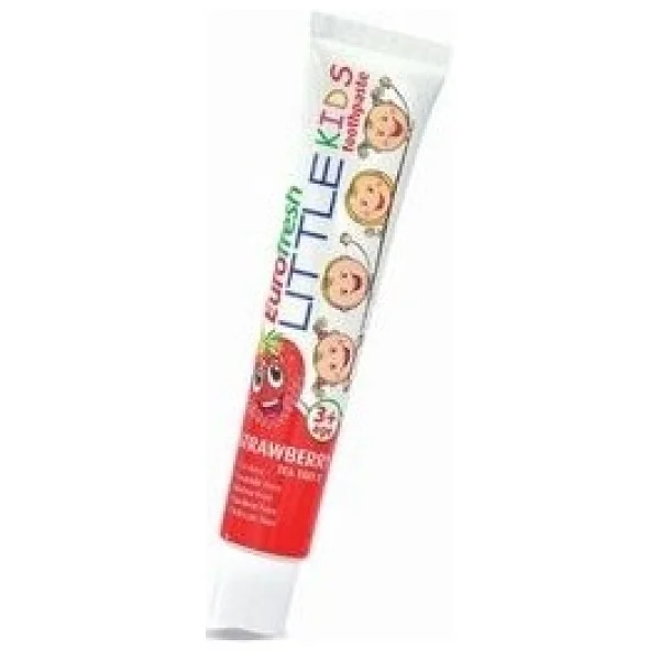 Eurofresh Little Kids Çocuk Diş Macunu Çilekli 50 gr - Görsel 2