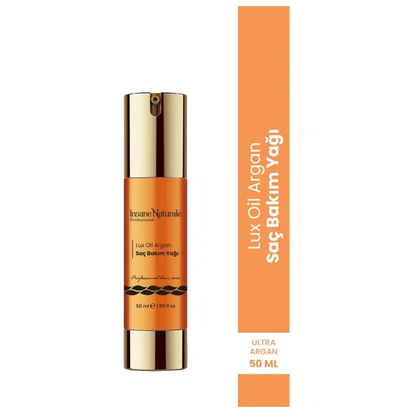 Insane Naturale Lux Oil Argan 50 Ml Saç Bakım Yağı - Görsel 6