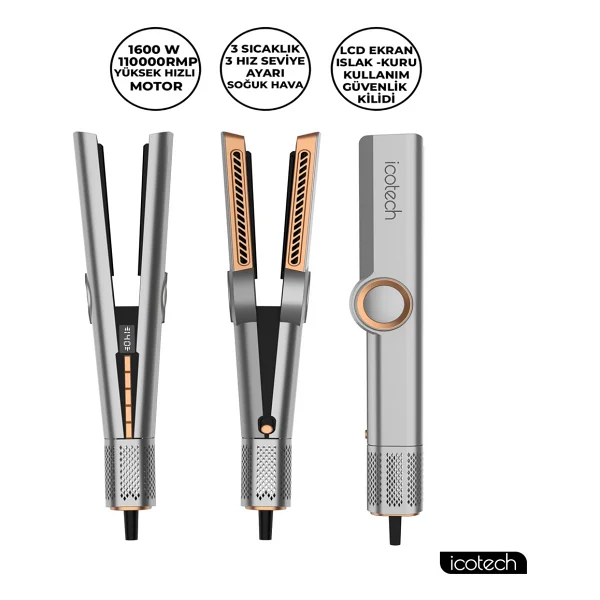 Icotech Pro Airflow HS50 Saç Düzleştirici - Görsel 2