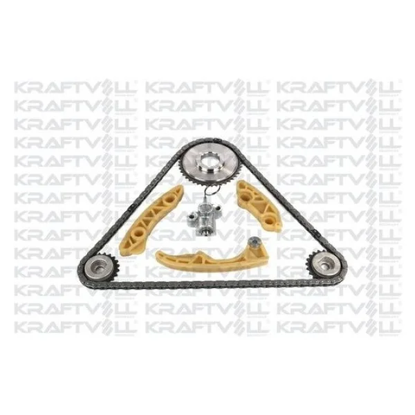 Kraftvoll 12100090 Eksantrik Zincir Seti Vectra B-Astra G-Vectra C-Zafira A Z22se 2.2 16v Z20net 2.0 16v - Görsel 2