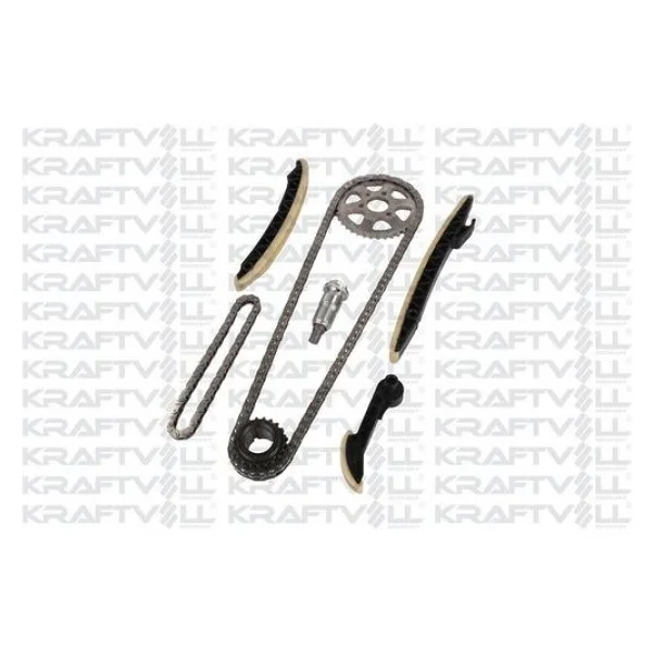 Kraftvoll 12100022 Eksantrik Zincir Seti Om668 W168 98-04 Vaneo 414 02-05 A6680520216 - Görsel 2