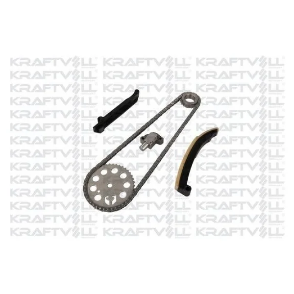 Kraftvoll 12100016 Eksantrik Zincir Seti M160 Fortwo Coupe 450 04-07 City Coupe 450 98-04 Cabrio 450 00-03 A1600500269 - Görsel 2
